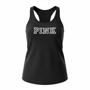 PINK Victoria's Secret Black Tank Top